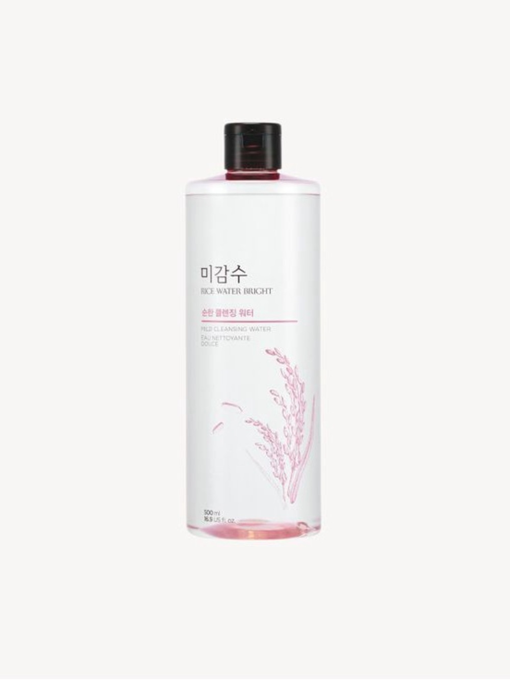 *AVON* The Face Shop Rice Water Bright Mild Cleansing Water NWT Size 16.9 fl. oz